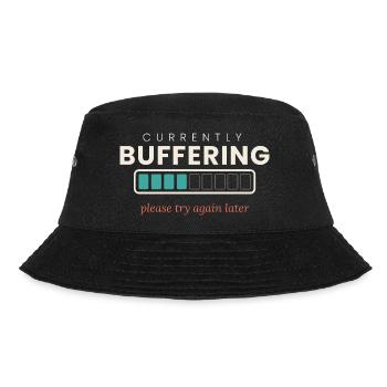 Momentan puffert – bitte versuchen Sie es später noch einmal - Bucket Hat - Schwarz - Vorne