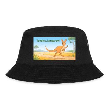 TOODLES KANGAROO - Bucket Hat - Schwarz - Vorne