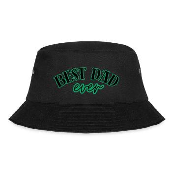 Bester Vater aller Zeiten - Bucket Hat - Schwarz - Vorne - Lela (165cm)