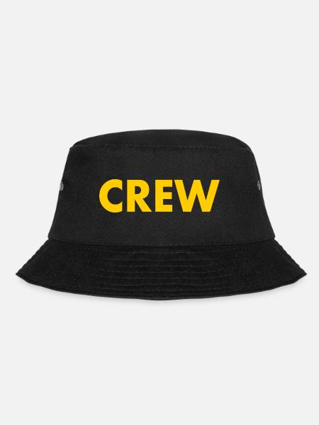 Crew - Bucket Hat - Schwarz