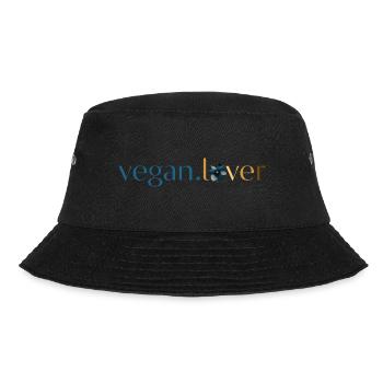 Vegan lover blue gold flower - Bob - noir - Devant - Lela (165cm)