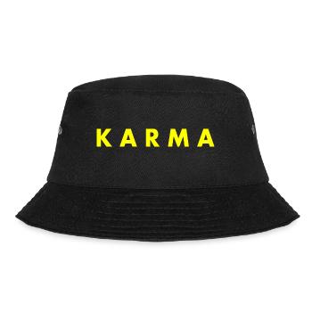Karma - Bucket Hat - black - Front - Lela (165cm)