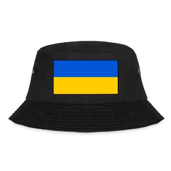 Ukraine - Bucket Hat - Schwarz - Vorne - Lela (165cm)