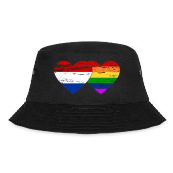 Hollande drapeau arc-en-ciel utilisé - Bob - noir - Devant - Lela (165cm)