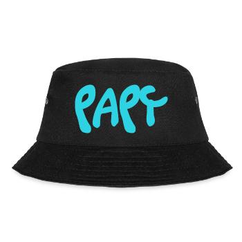 OPA. VATERTAG. FROHER VATERTAG. ICH LIEBE DICH. - Bucket Hat - Schwarz - Vorne - Lela (165cm)