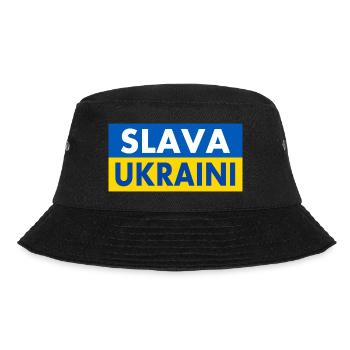 Slava ukraini - Bucket Hat - black - Front - Lela (165cm)