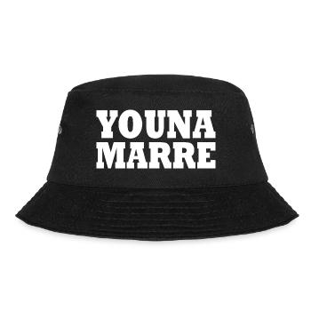 Youna marre You na marre - Bucket Hat - black - Front - Lela (165cm)