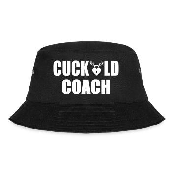 Cuckold coach - Bucket Hat - Schwarz - Vorne - Lela (165cm)