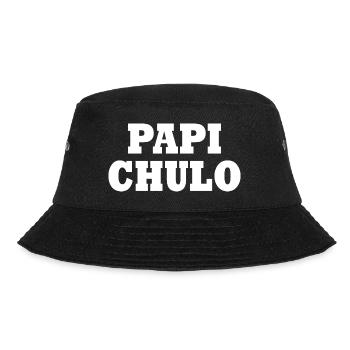 Papi chulo - Bucket Hat - Schwarz - Vorne - Lela (165cm)