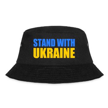 stand with ukraine - Bucket Hat - black - Front - Lela (165cm)