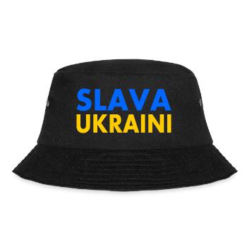 Slava ukraini - Bucket Hat - black - Front - Lela (165cm)