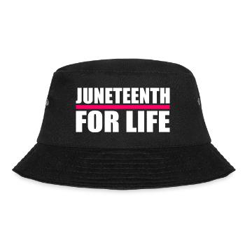 juneteenth - Bucket Hat - black - Front - Lela (165cm)