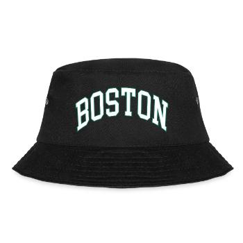 Boston - Bucket Hat - Schwarz - Vorne - Lela (165cm)