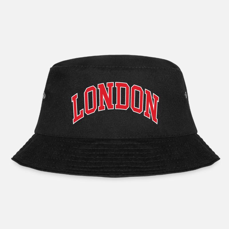 London - Bucket Hat - black