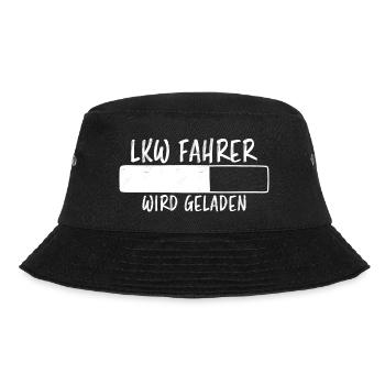 LKW Fahrer Spruch Job Lustiges LKW Fahrer Geschenk - Bucket Hat - Schwarz - Vorne - Lela (165cm)