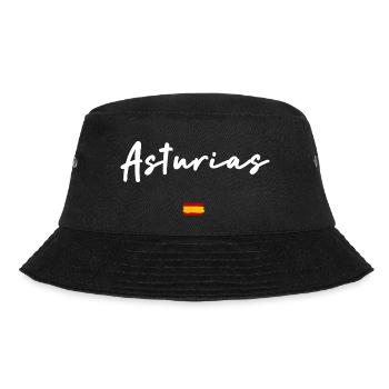 ASTURIAS - Bucket Hat - Schwarz - Vorne - Lela (165cm)