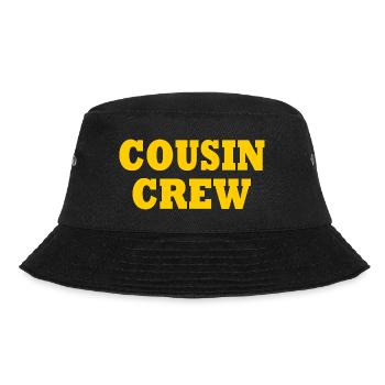 cousin crew - Bucket Hat - Schwarz - Vorne - Lela (165cm)