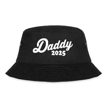 Daddy 2025 - Bucket Hat - Schwarz - Vorne - Lela (165cm)