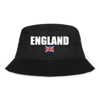 England - Bucket Hat - Schwarz - Vorne - Lela (165cm)