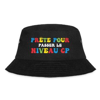 Prêt Pour Passer Niveau CP Rentrée Scolaire - Bob - noir - Devant - Lela (165cm)