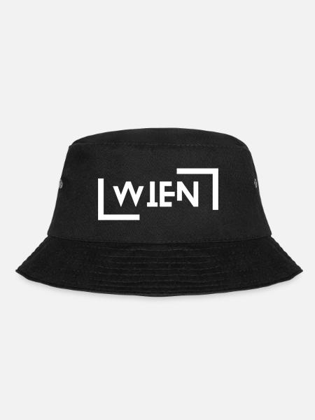 Wien - Bucket Hat - Schwarz