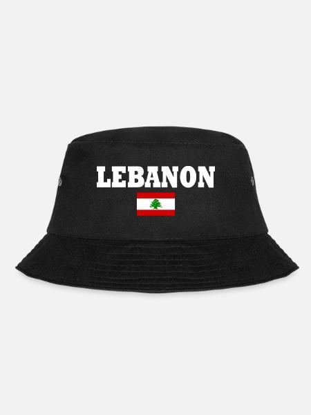 Libanon - Bucket Hat - Schwarz