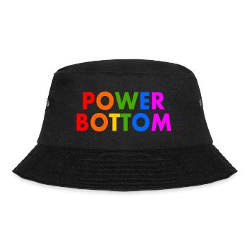 Power bottom - Bucket Hat - black - Front - Lela (165cm)