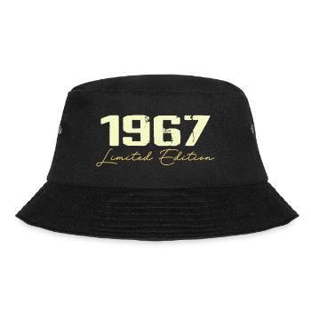 1967 Limited Edition - 1967 Birthday Gift - Bucket Hat - black - Front - Lela (165cm)