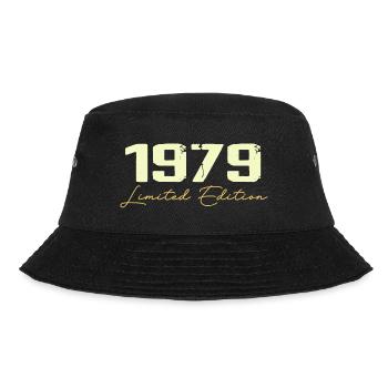 1979 Limited Edition - 1979 Birthday Gift - Bucket Hat - black - Front - Lela (165cm)