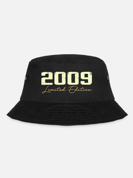 2009 Limitierte Auflage - 2009 Geburtstagsgeschenk - Bucket Hat - Schwarz
