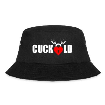 Cuckold - Bucket Hat - Schwarz - Vorne - Lela (165cm)