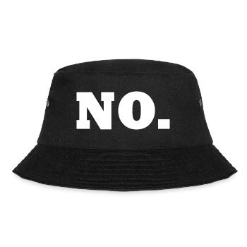 No - Bucket Hat - black - Front - Lela (165cm)