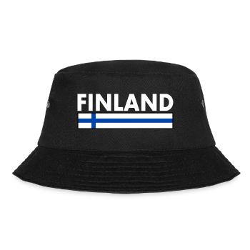 Finland - Bucket Hat - black - Front - Lela (165cm)