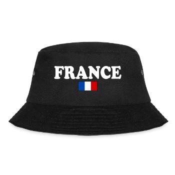 FRANCE FRENCH FLAG - Bucket Hat - black - Front - Lela (165cm)