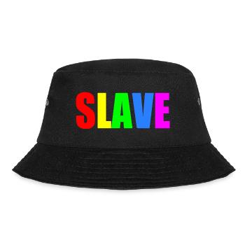 Slave - Bucket Hat - Schwarz - Vorne - Lela (165cm)