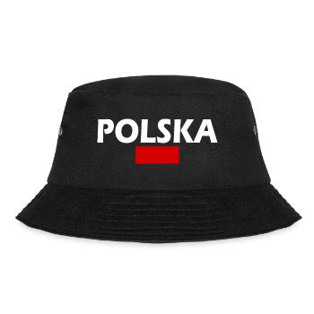 Polen - Bucket Hat - Schwarz - Vorne - Lela (165cm)