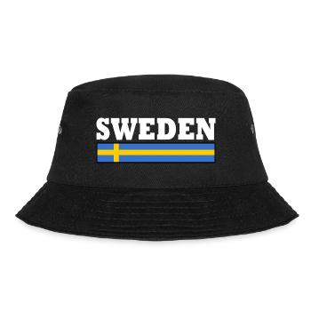 Schweden - Bucket Hat - black - Front - Lela (165cm)