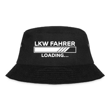 LKW Fahrer Spruch Job Lustiges LKW Fahrer Geschenk - Bucket Hat - Schwarz - Vorne - Lela (165cm)
