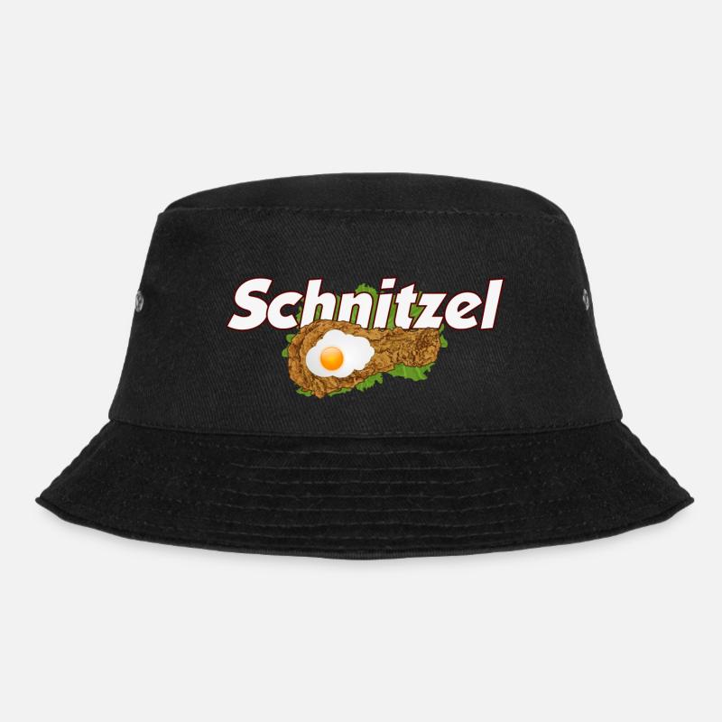 Schnitzel - Bucket Hat - Schwarz