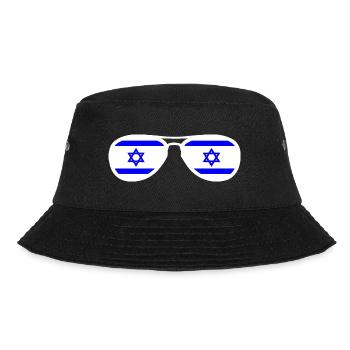 Israel - Bucket Hat - Schwarz - Vorne - Lela (165cm)