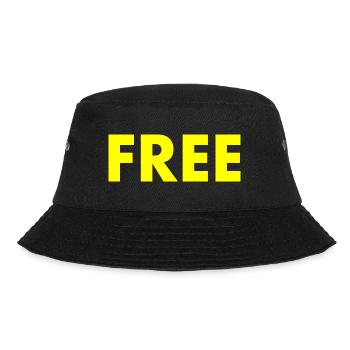 Free - Bucket Hat - Schwarz - Vorne - Lela (165cm)