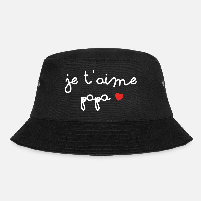 Je t'aime papa - Bob - noir