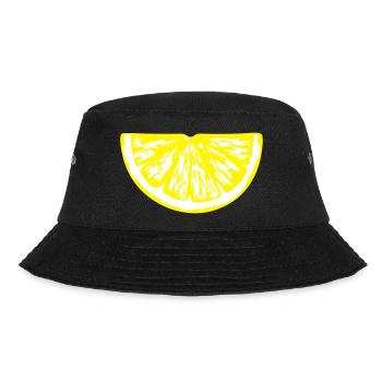 lemon_slice - Bucket Hat - black - Front - Lela (165cm)