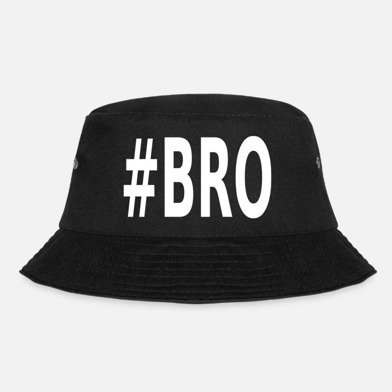 #BRO - Bucket Hat - Schwarz