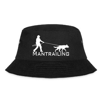Mantrailing white - Bucket Hat - black - Front - Lela (165cm)