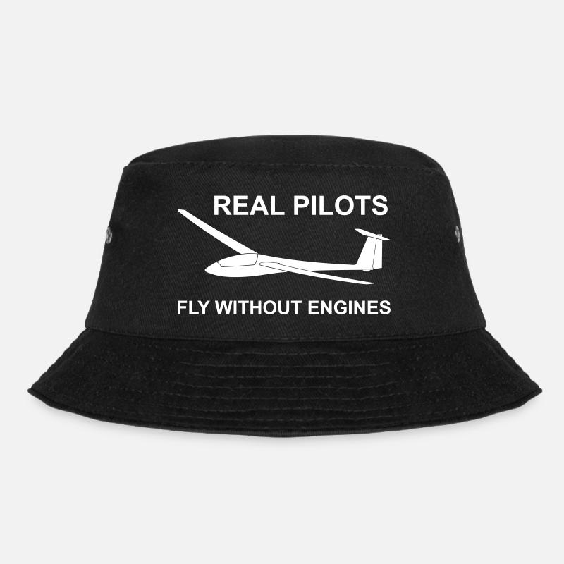 Pilote planeur pilote planeur véritable cadeau drôle - Bob - noir