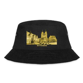 Wittenberg Lutherstadt Sachsen-Anhalt Stadtkirche - Bucket Hat - Schwarz - Vorne - Lela (165cm)