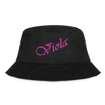Fiorentina Design - Bucket Hat - Schwarz - Vorne - Lela (165cm)
