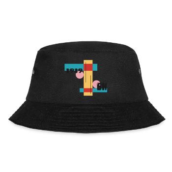 bauhaus 1919 - Bucket Hat - Schwarz - Vorne - Lela (165cm)
