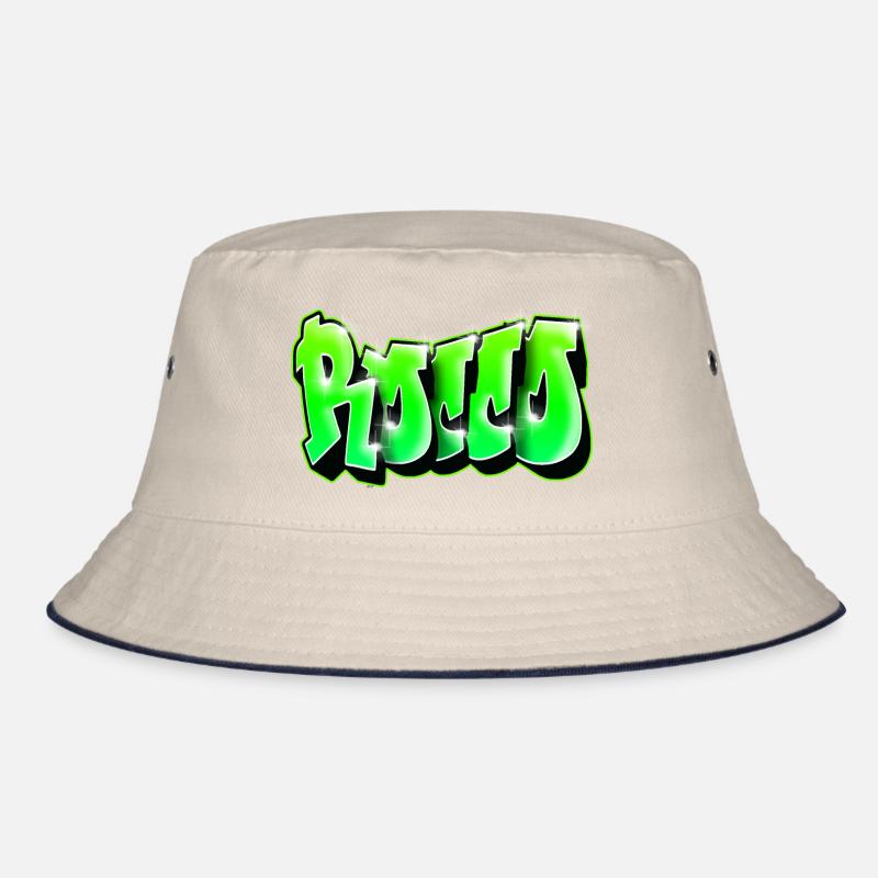 ROCCO GRAFFITI-DRUCK Bucket Hat